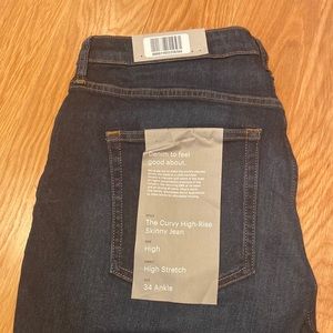 NWT - Everlane dark denim jeans